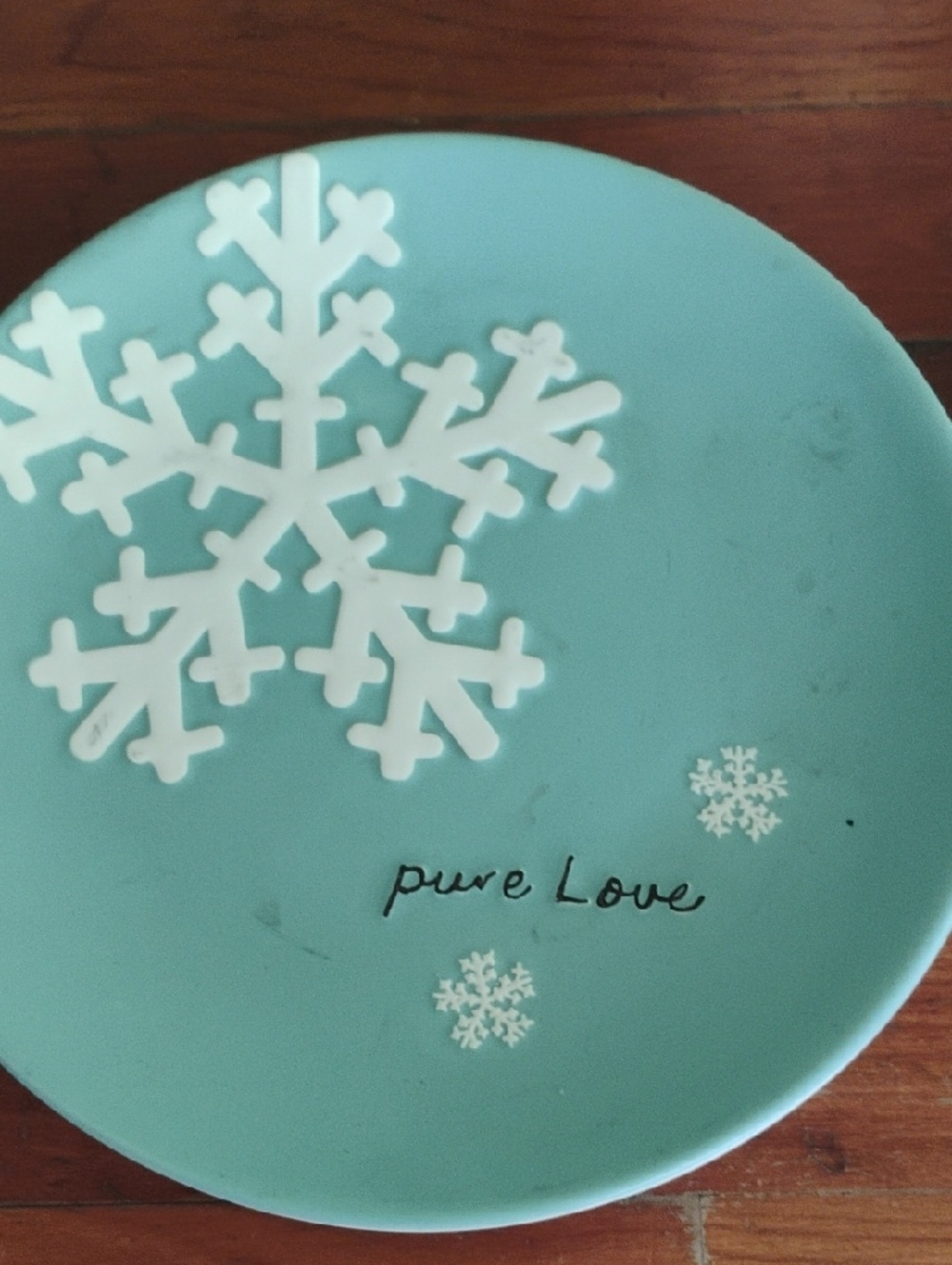 ❄️ Christmas Plates SILENT WONDER, PURE LOVE, QUIET HEART Set of 3   🎁